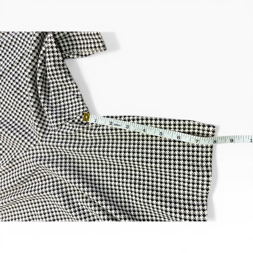 Red Cotton Crew And Houndstooth A Line Skort Cool-lot Dress Women’s No Tags - Picture 5 of 7